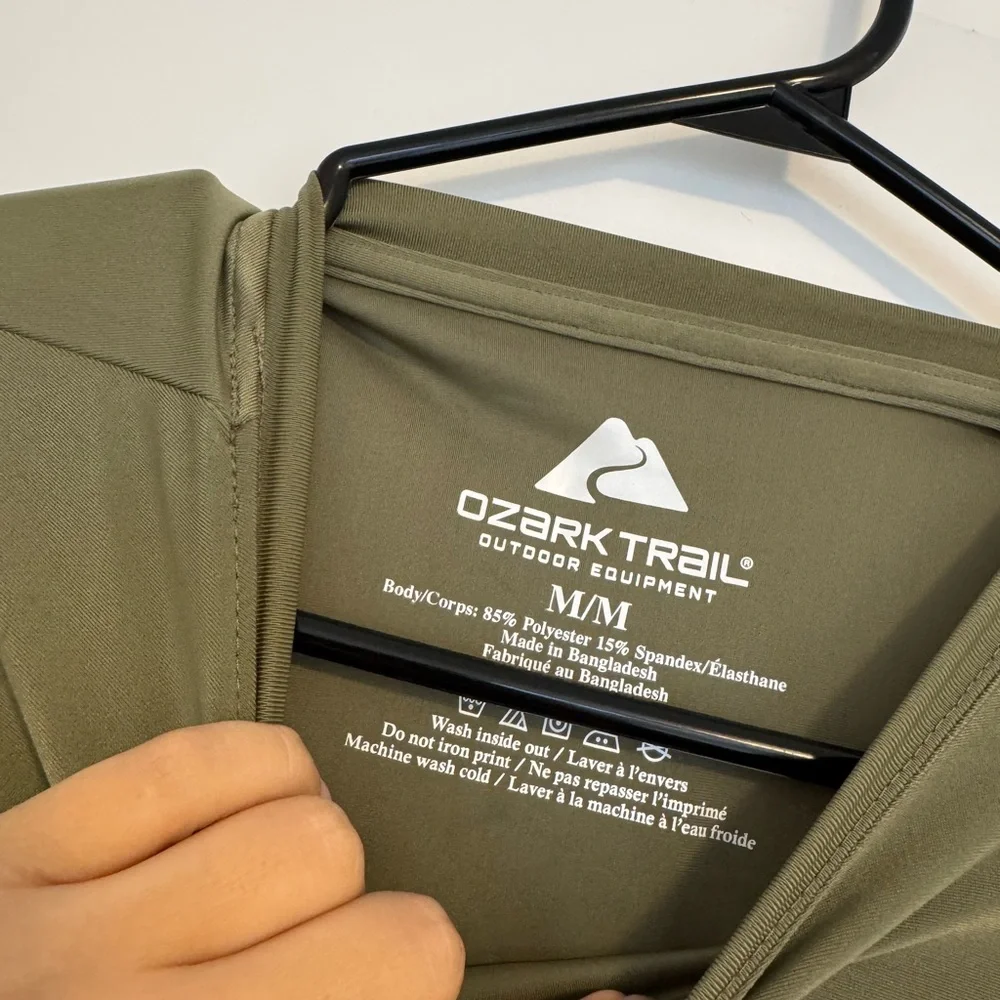 Ozark Trail Green Outdoor Shirt - Picture 3 of 4